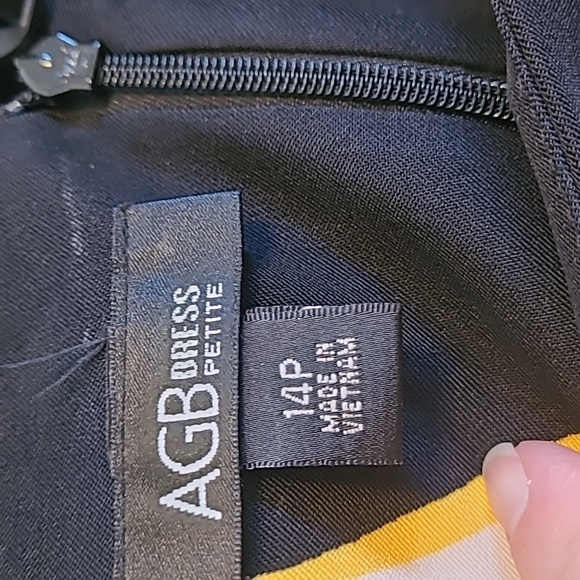 Stunning sleeveless dress in a size 14 petite - Picture 4 of 6